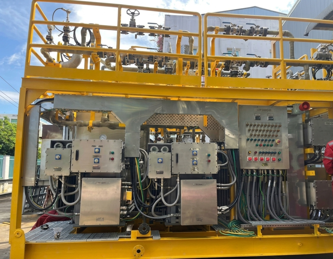 Hệ thống Hypochlorite | Dự án Kình Ngư Trắng | Vietsovpetro